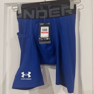 Under Armour Men's Blue Compression Shorts